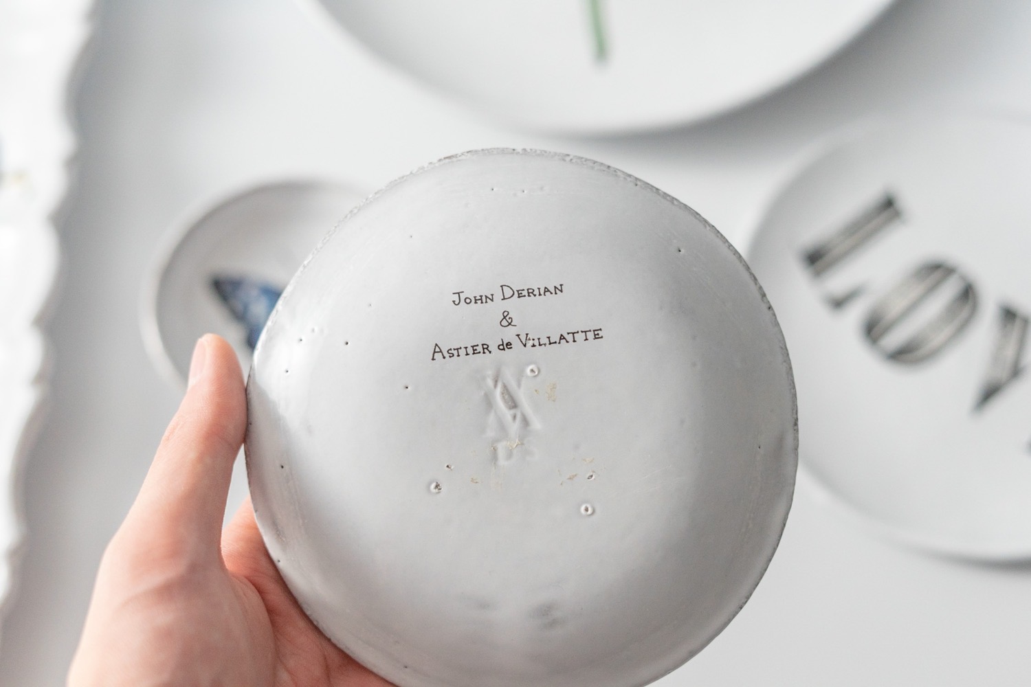 ASTIER de VILLATTE アスティエ・ド・ヴィラット JOHN DERIAN